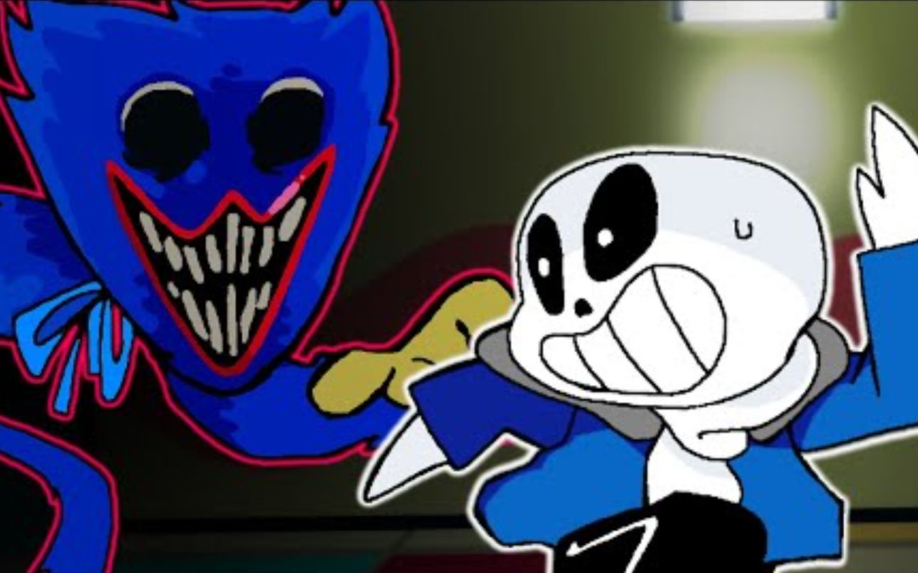 [图]【Undertale动画/中文字幕】SANS VS POPPY PLAYTIME