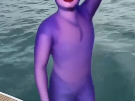 胖猫在三亚跳海