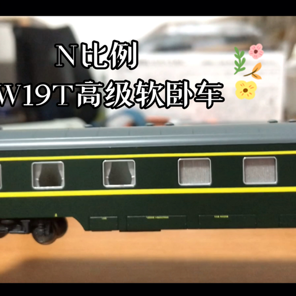 【N比例】kunter火车模型10-087A Z86/7次刷绿版RW19T高软 