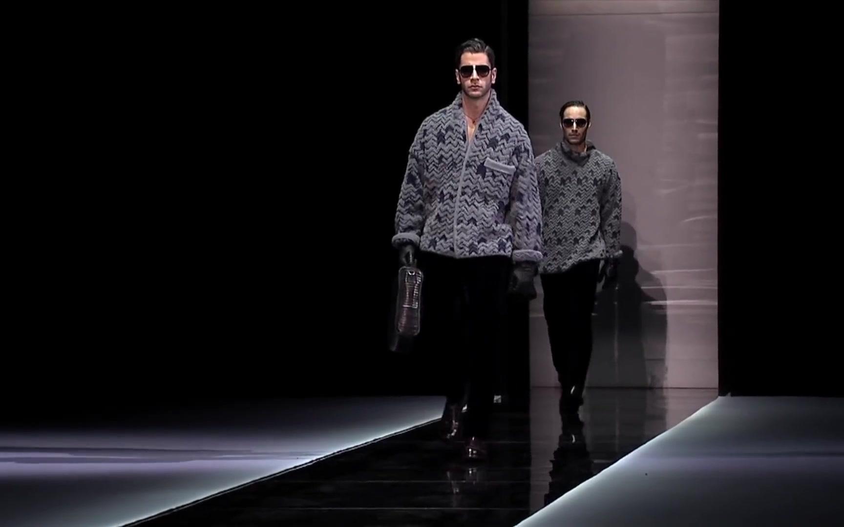 [图]【乔治·阿玛尼 2013年秋冬男士时装秀】Giorgio Armani - 2013 Fall Winter - Menswear Collection