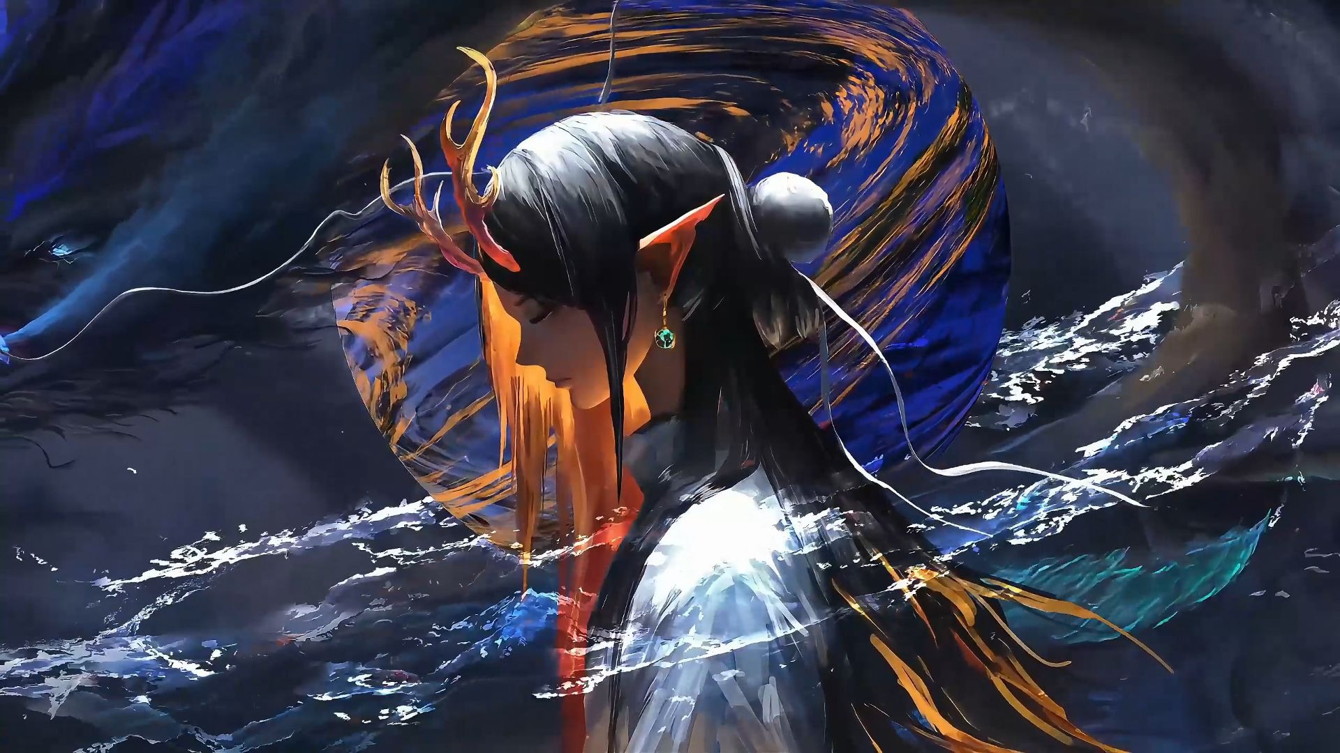 【Wallpaper Engine】剑影穿浪,龙吟彻天!-Wallpaper_Engine-Wallpaper_Engine-哔哩哔哩视频