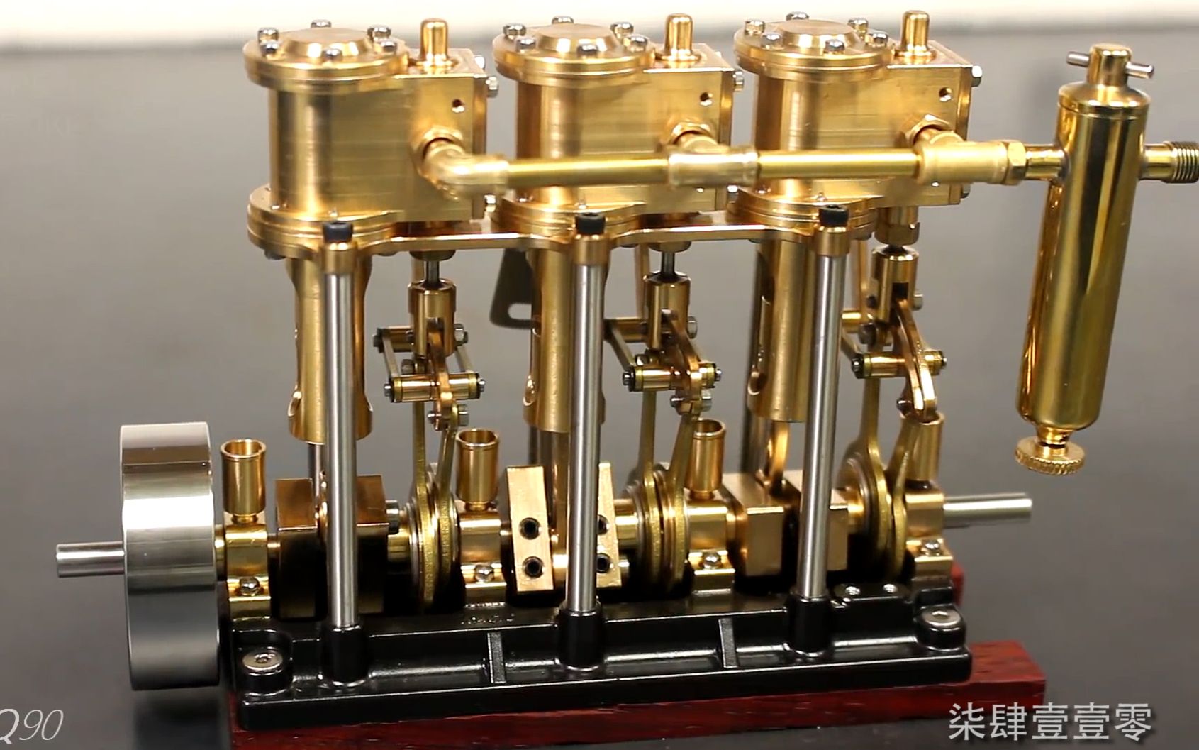 直列多缸蒸汽机开箱测试