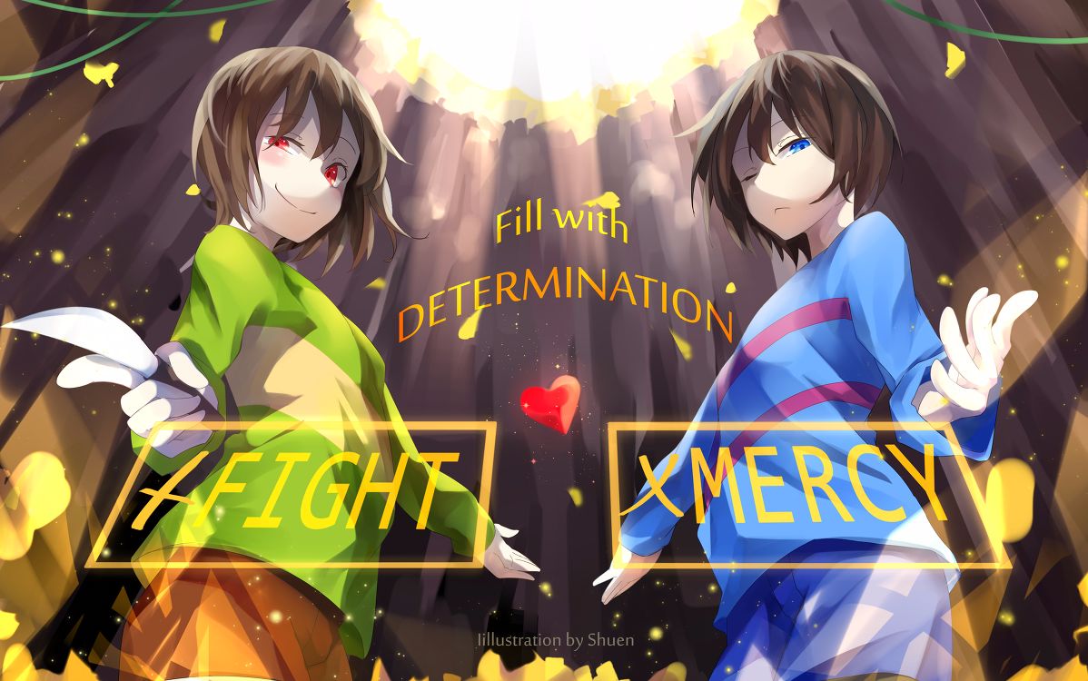 【amv】undertale—桃源乡エイリアン_哔哩哔哩 (゜-゜)つロ 干杯