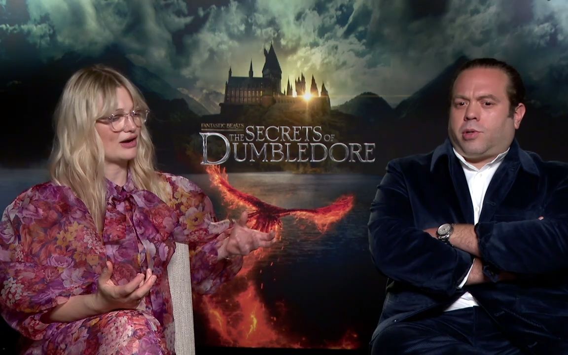 [图]secrets of dumbledore interviews generic open end alison sudol dan fogler