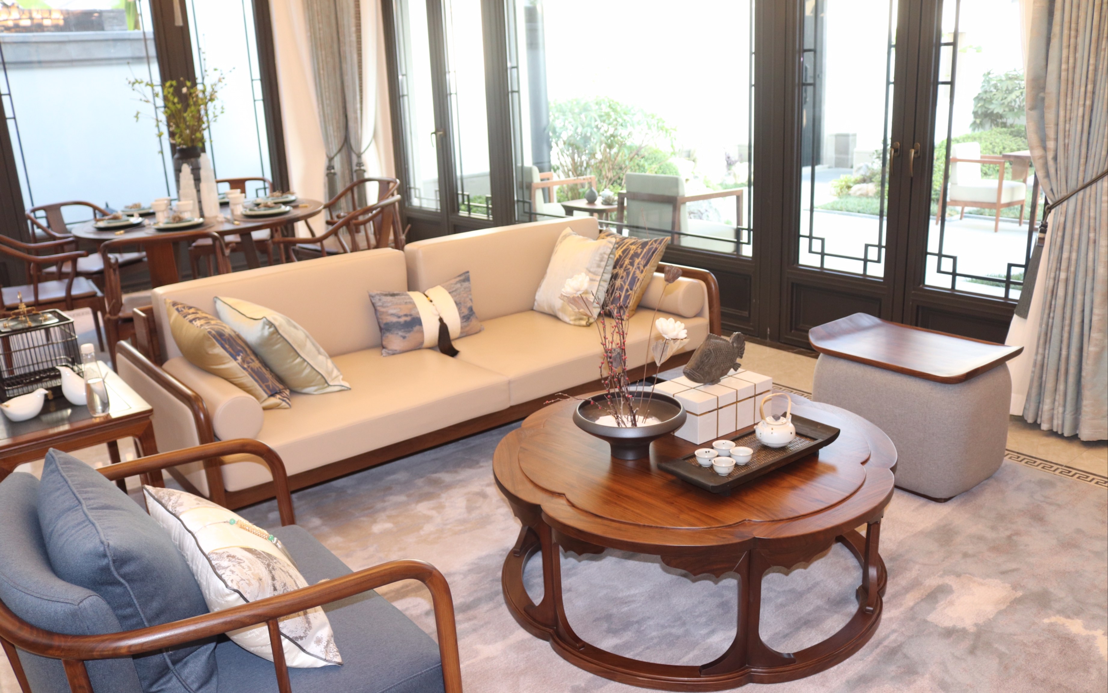 【苏州园林·合院·新中式家居】现代都市人的房子<宅子 <