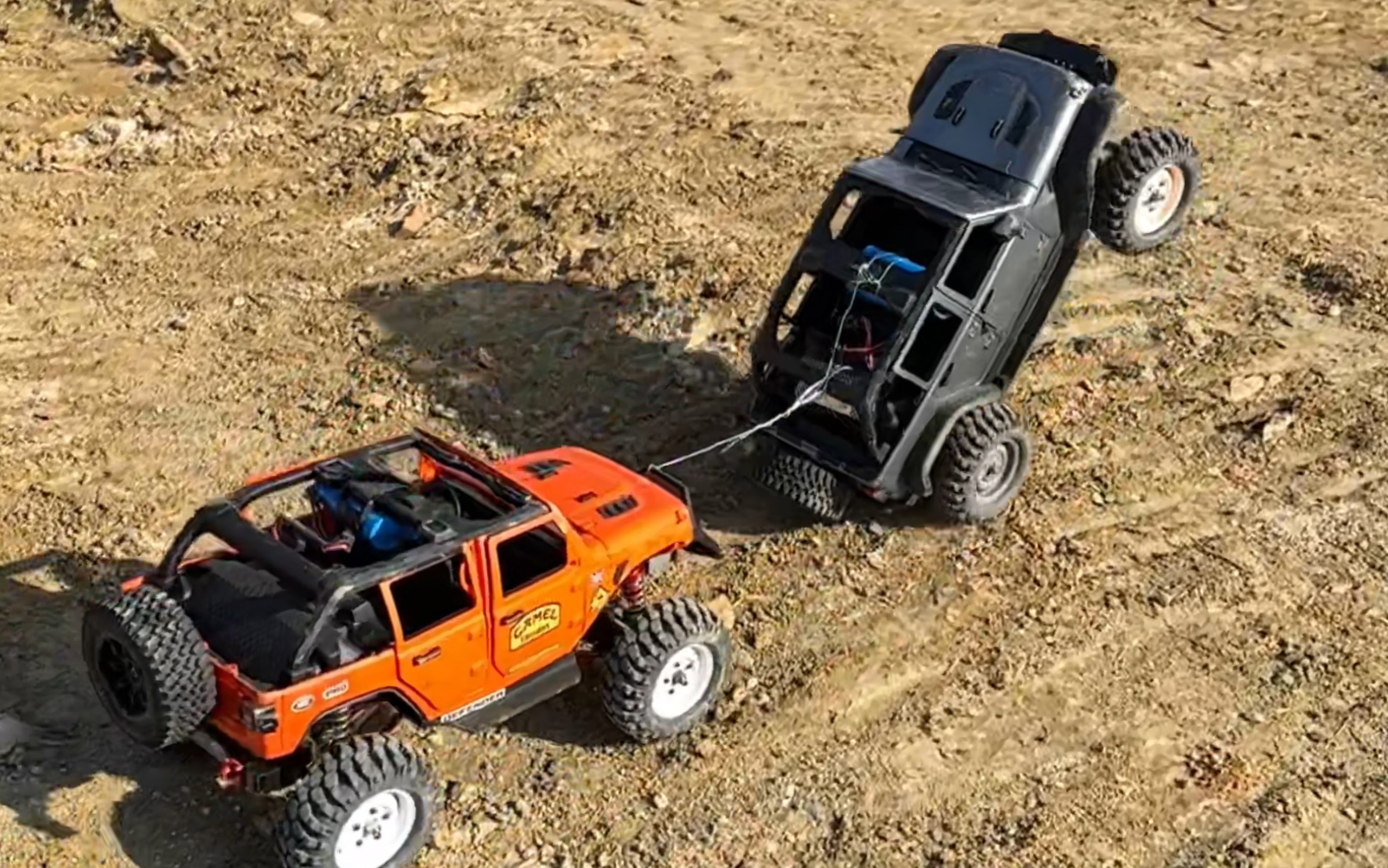 入门级rc攀爬车,莽牛mn128