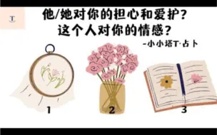 Скачать видео: 【小小塔T】他/她心裡對你的隱藏愛護，有些擔心的地方？當下對你的情感？timeless无时间限制