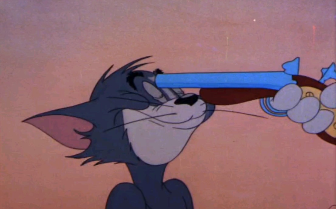 汤姆上一秒自信的样子,下一秒就遭殃