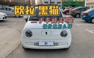 Télécharger la video: 欧拉黑猫 二手车能买吗？性价比怎么样？