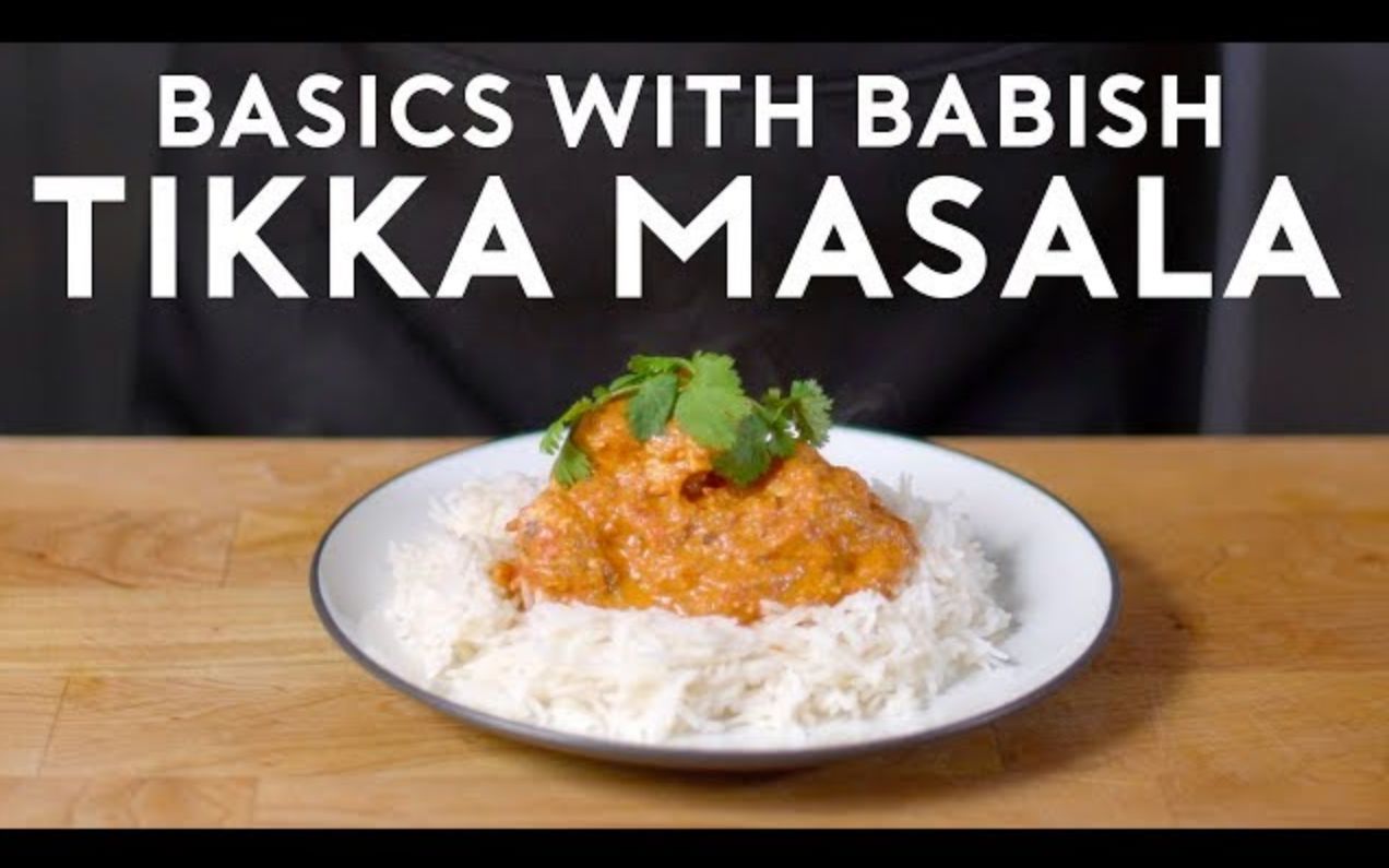 【安博搬运】印度风味鸡肉masala-chicken tikka masala _ 【basics