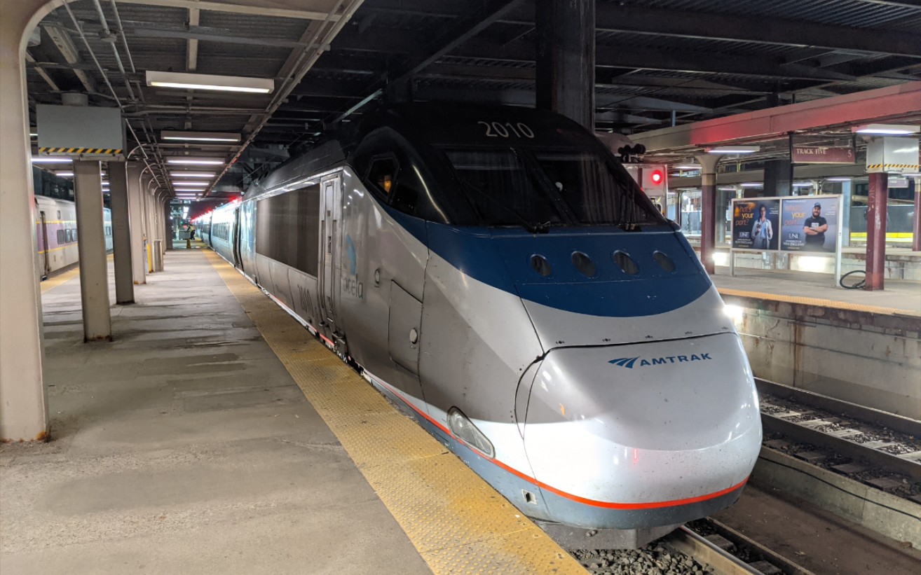 2021-11-07 美铁amtrak 阿西乐特快 acela express 2254次 (华盛顿