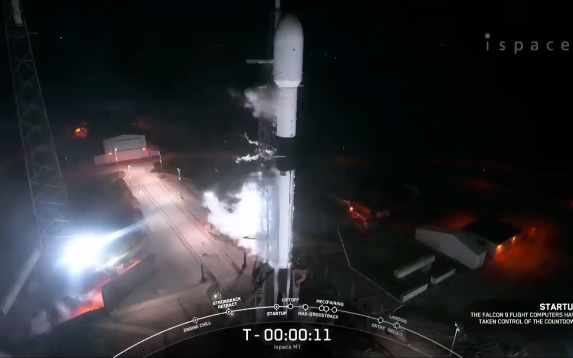 SpaceX 猎鹰9火箭发射日本公司的 HakutoR 月球着陆器,可能成为首个私人月球着陆器哔哩哔哩bilibili