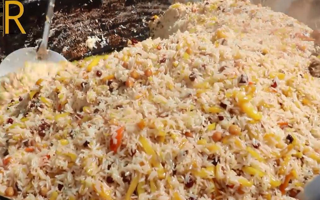 [图]抓饭003-乌兹别克抓饭 Uzbek Plov，新疆及中亚羊肉抓饭的经典做法