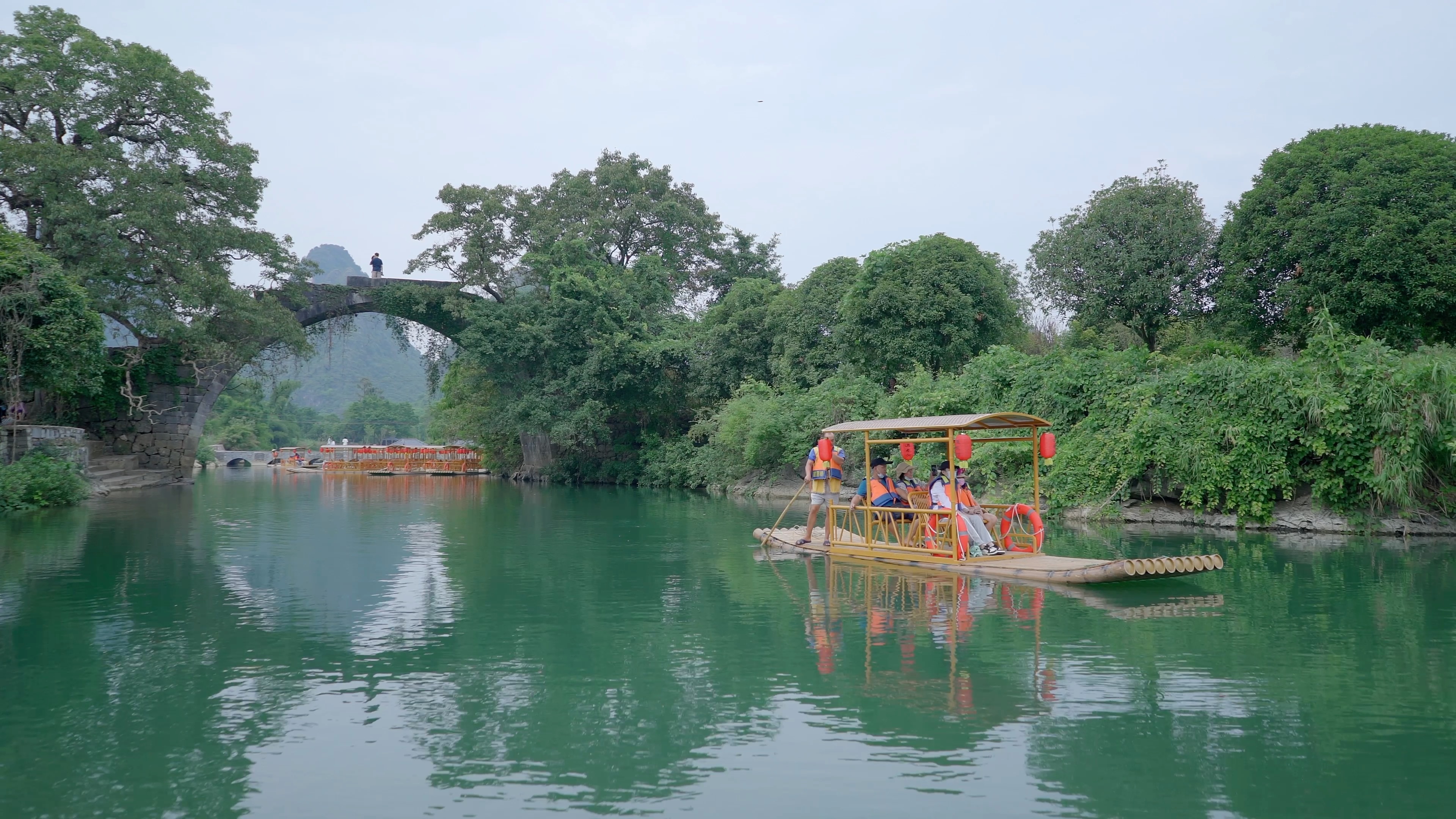 桂林阳朔水有多清?