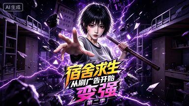 迷城宿舍求生从刷广告开始变强(102集)AI短剧