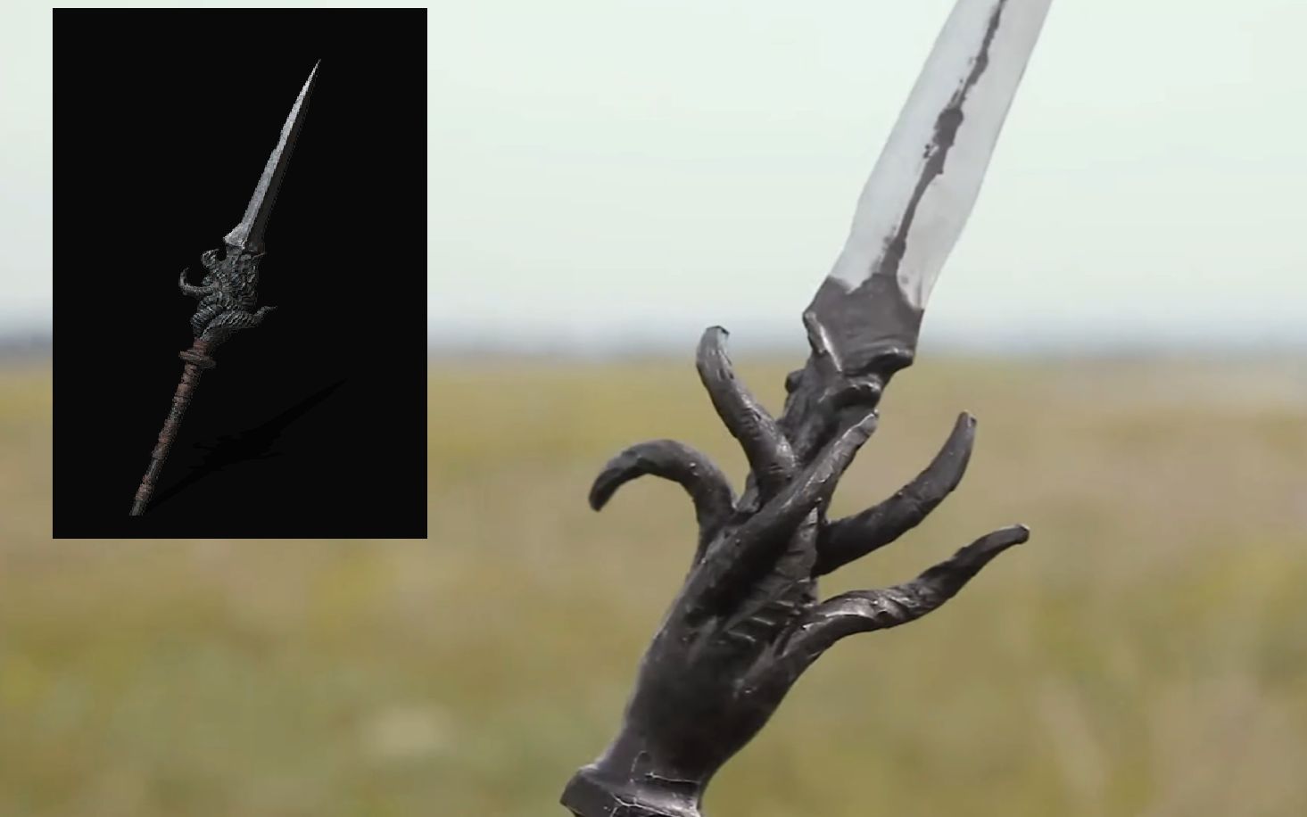 复刻《黑暗之魂3》中的环印骑士枪