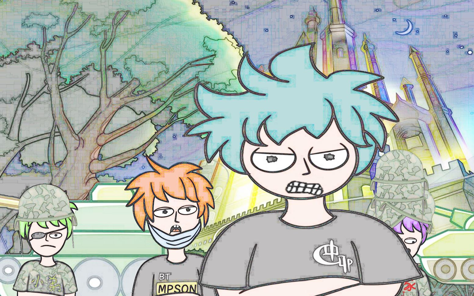 刀哥化身《果汁侠》之棘手的杀马特_哔哩哔哩_bilibili