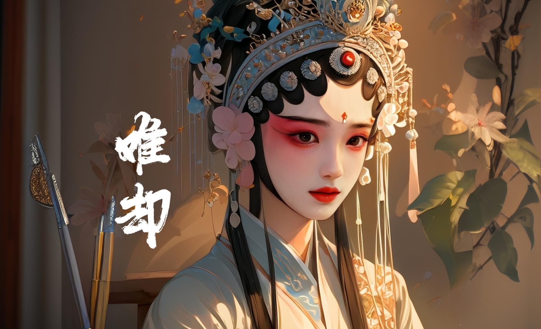 古风戏腔歌曲《难却》太好听了,人前风光,人后无奈心酸