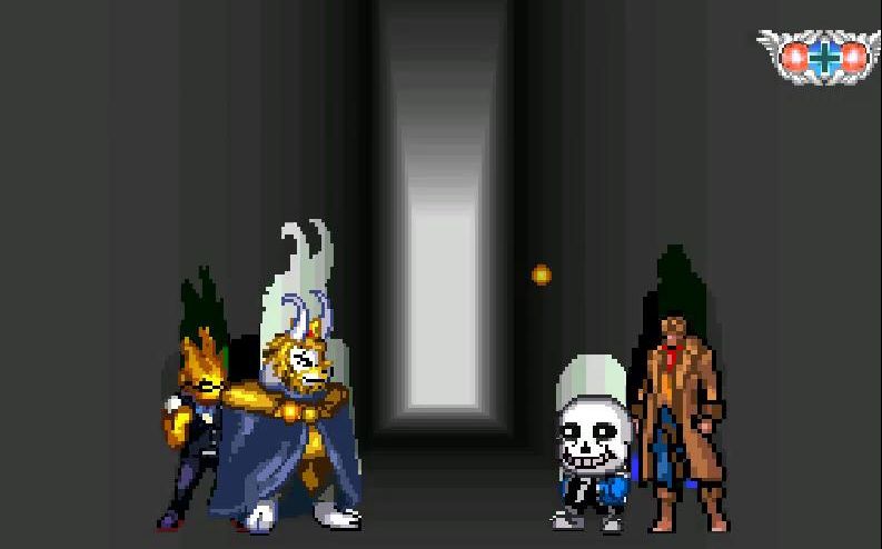 【mugen】asgore & grillby vs sans &尤里乌斯