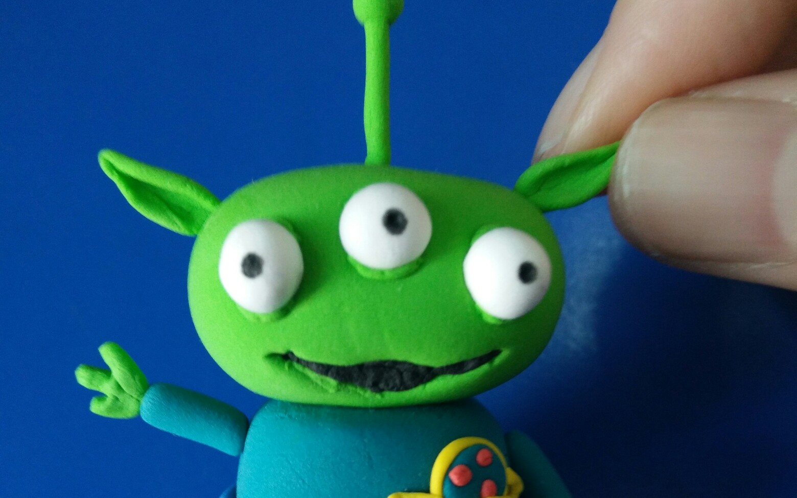 『粘土小作品』哈喽~我是三眼仔