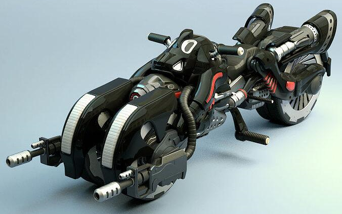 【maya】重机车模型制作-摩托车制作完整流程教学讲解