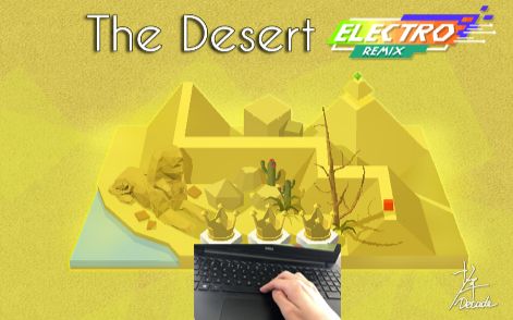 [图]『跳舞的线/十叔带你玩饭制+手元』The Desert- Electro Remix