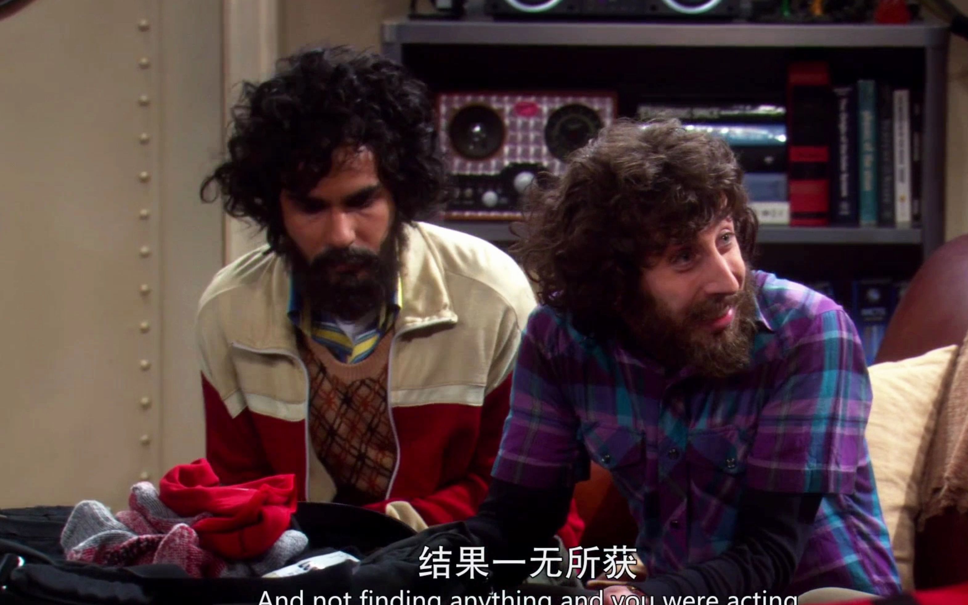 《生活大爆炸》四人胡子新造型