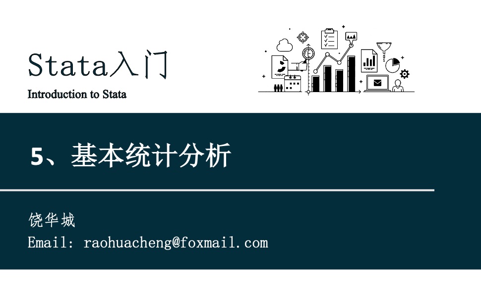 [图]Stata入门 - 基本统计分析