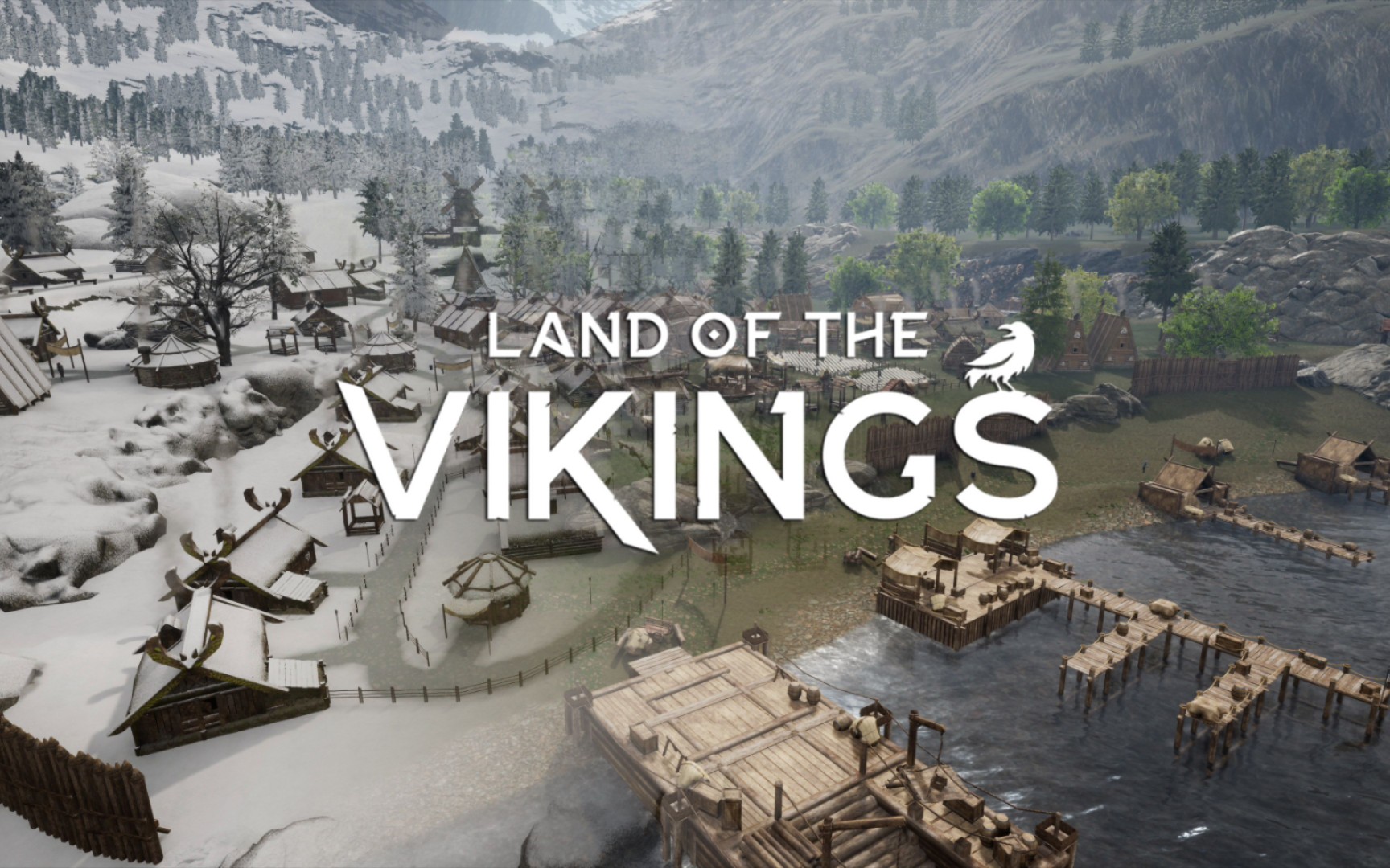 [图]维京人种田！生存城市建造沙盒《Land of the Vikings》11月8日推出，现有试玩版可下载