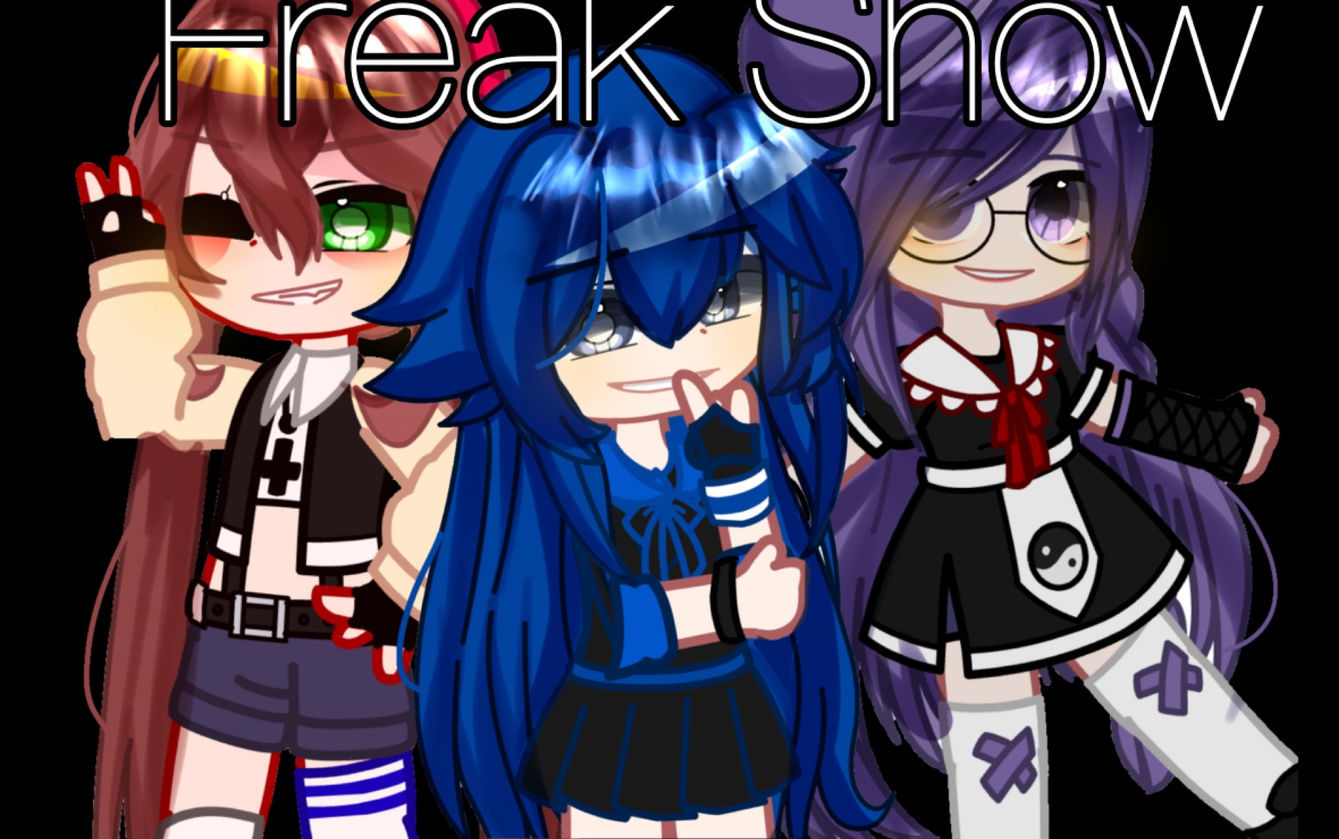 freak show meme但是亲友们的弹丸论破oc