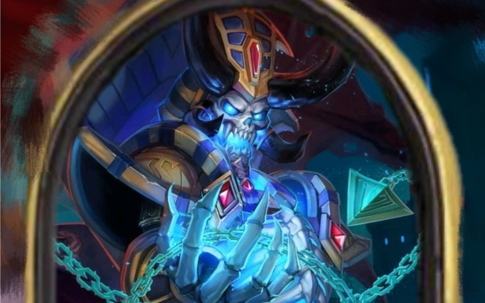 【炉石传说】扩展包通灵灵学院,法师职业新皮肤"克尔苏加德"演示_哔哩