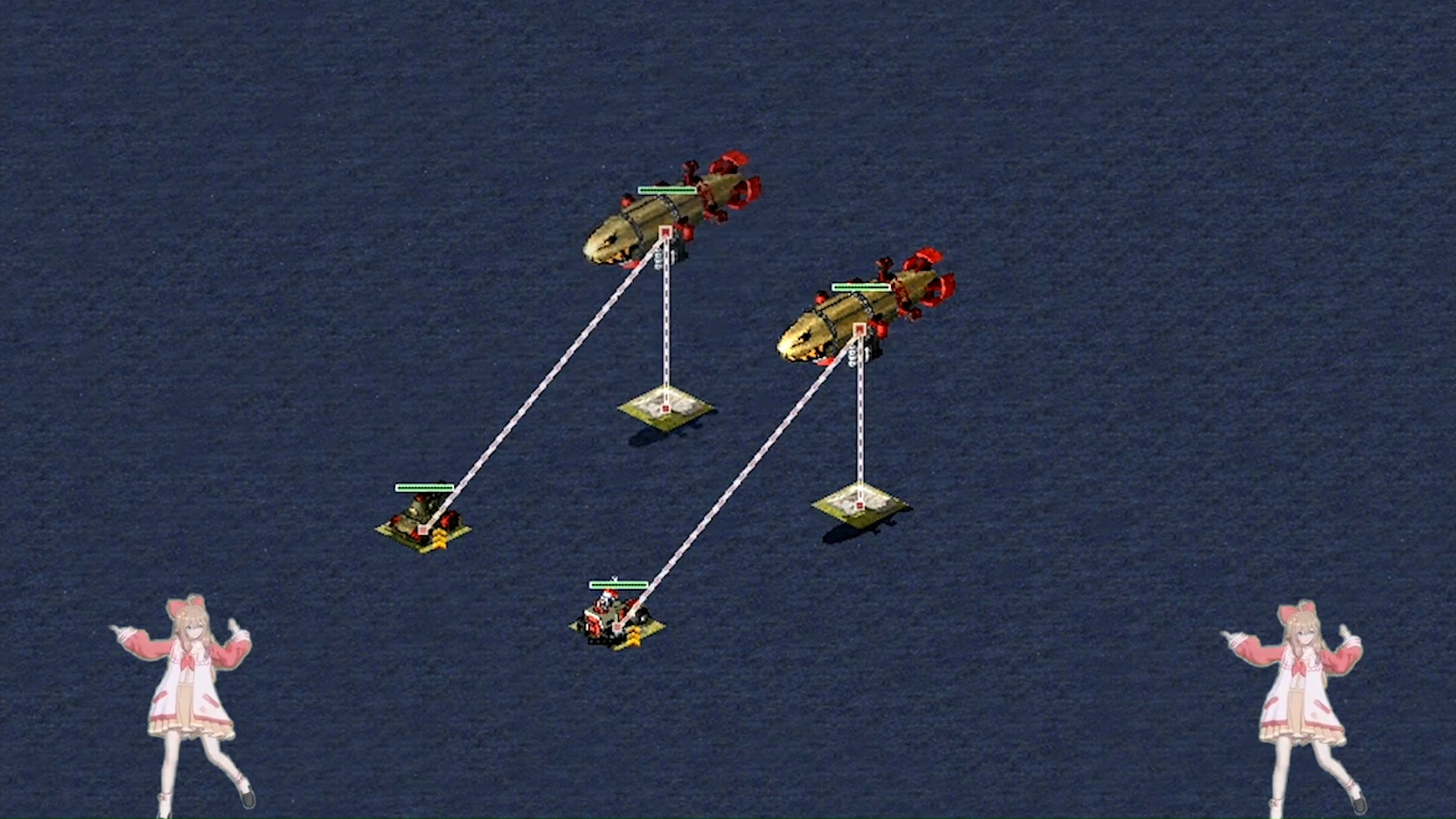 【红警】尤里与苏军高级防空攻击对比m