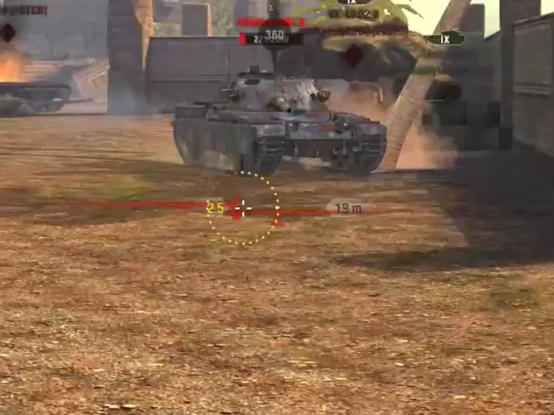 【wotb浓缩版】大白兔jg.pz.e100逆天伤害8100下饭操作