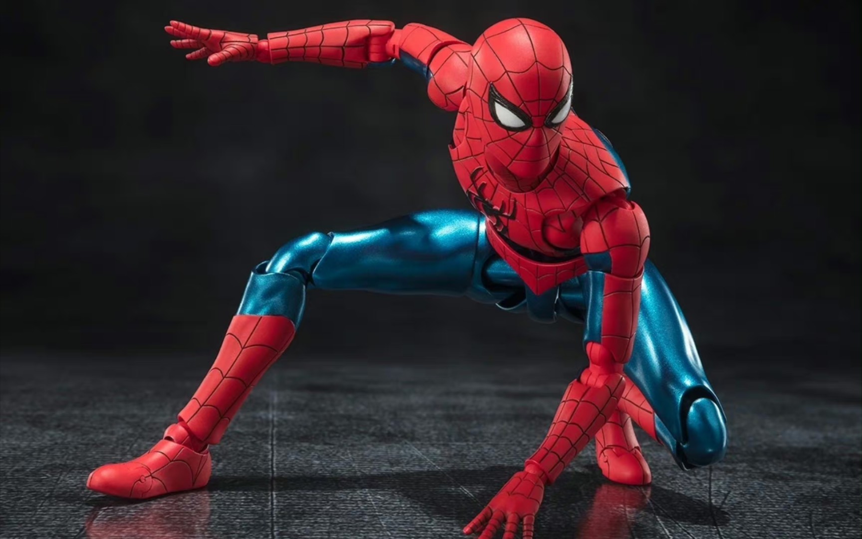 【新品预告】万代 shf 蜘蛛侠 英雄无归 新红蓝战衣