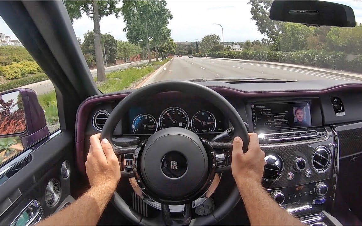 第一视角642020款 劳斯莱斯库里南black badge 试驾