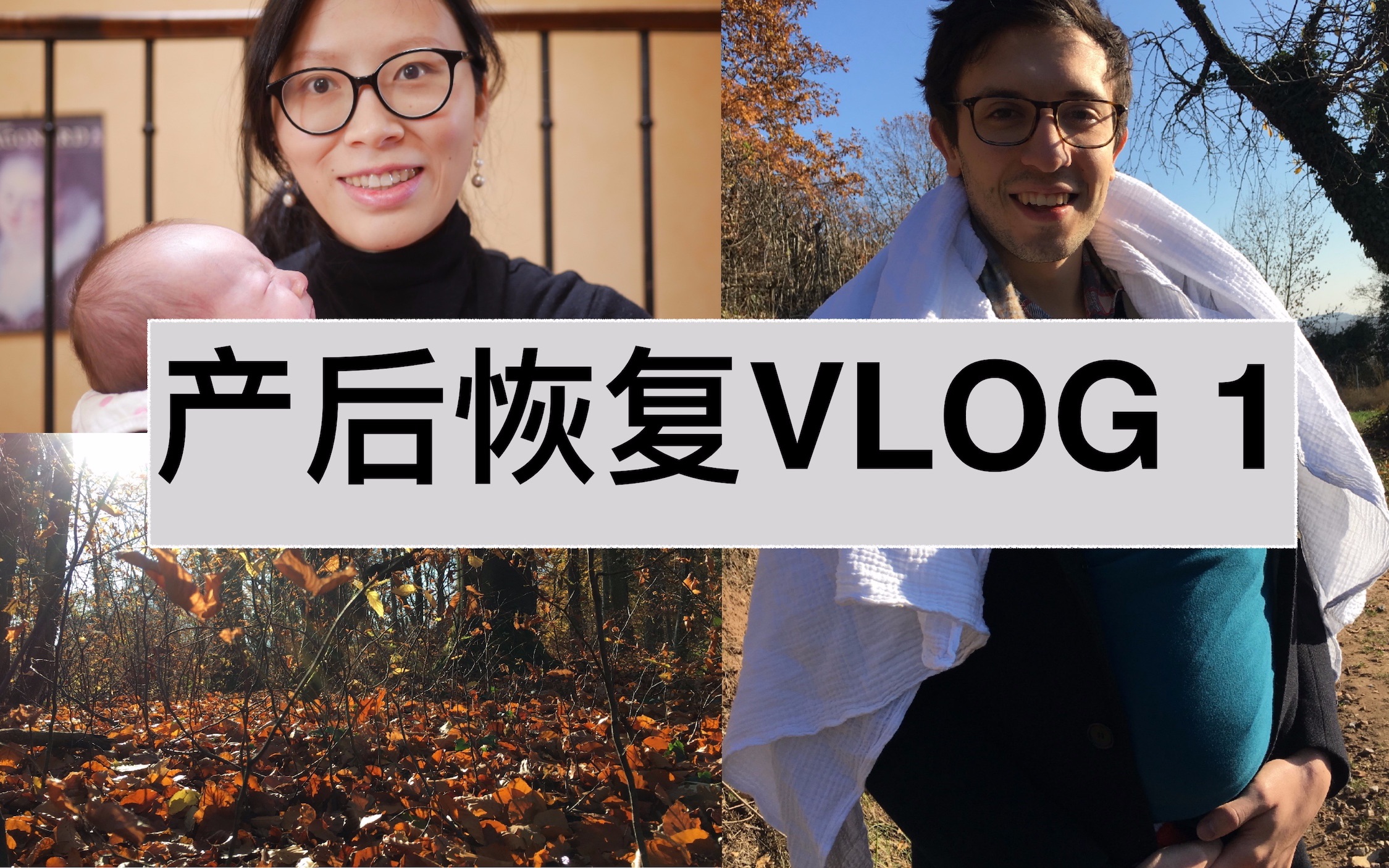 产后恢复周记Vlog1产后6周辛酸史我的目标独自带娃去巴黎日常护肤去公婆家旅行化妆包里有什么阿尔萨斯徒步哔哩哔哩bilibili