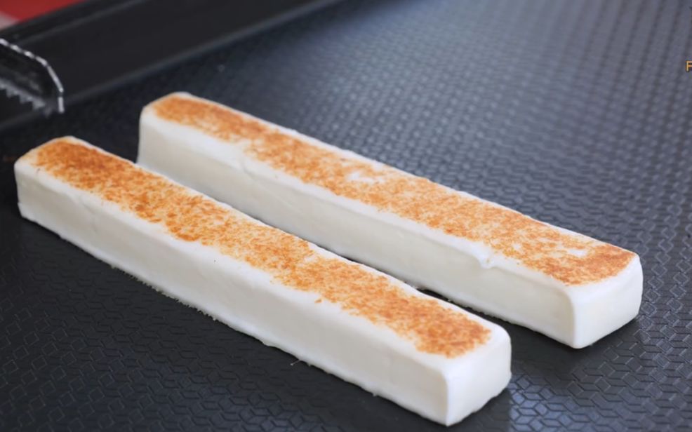 韩国街头小吃网红烤芝士