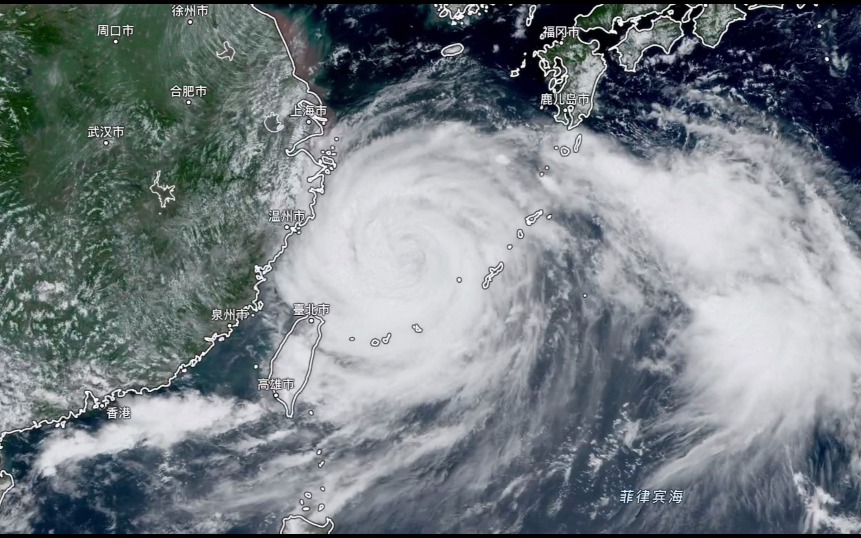 台风卡努预计于9～10日登陆日本