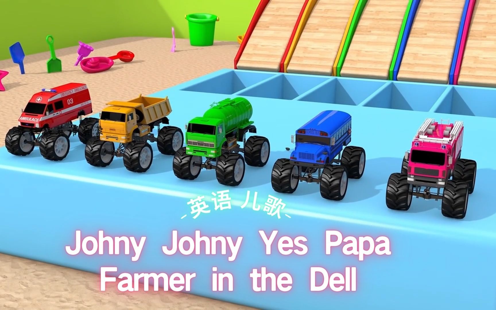 [图]英语儿歌：Johny Johny Yes Papa & Farmer in the Dell