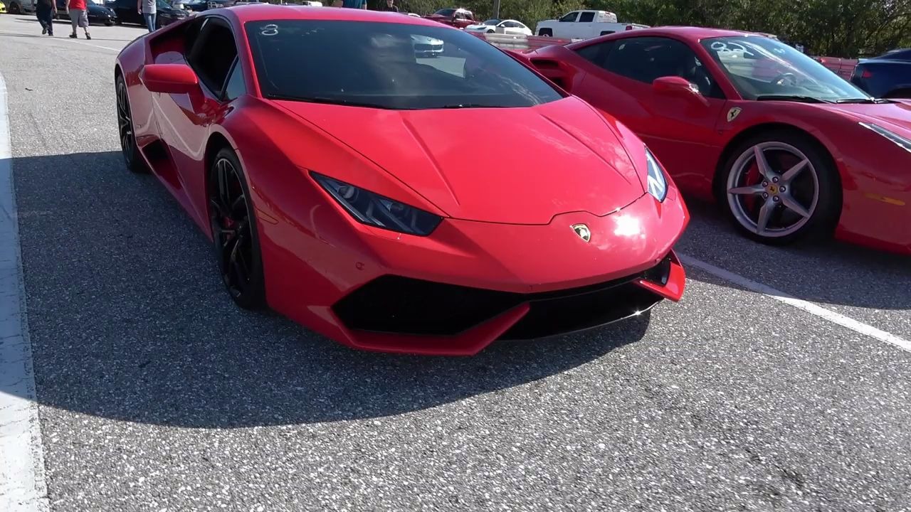 兰博基尼huracanvs法拉利488gtb