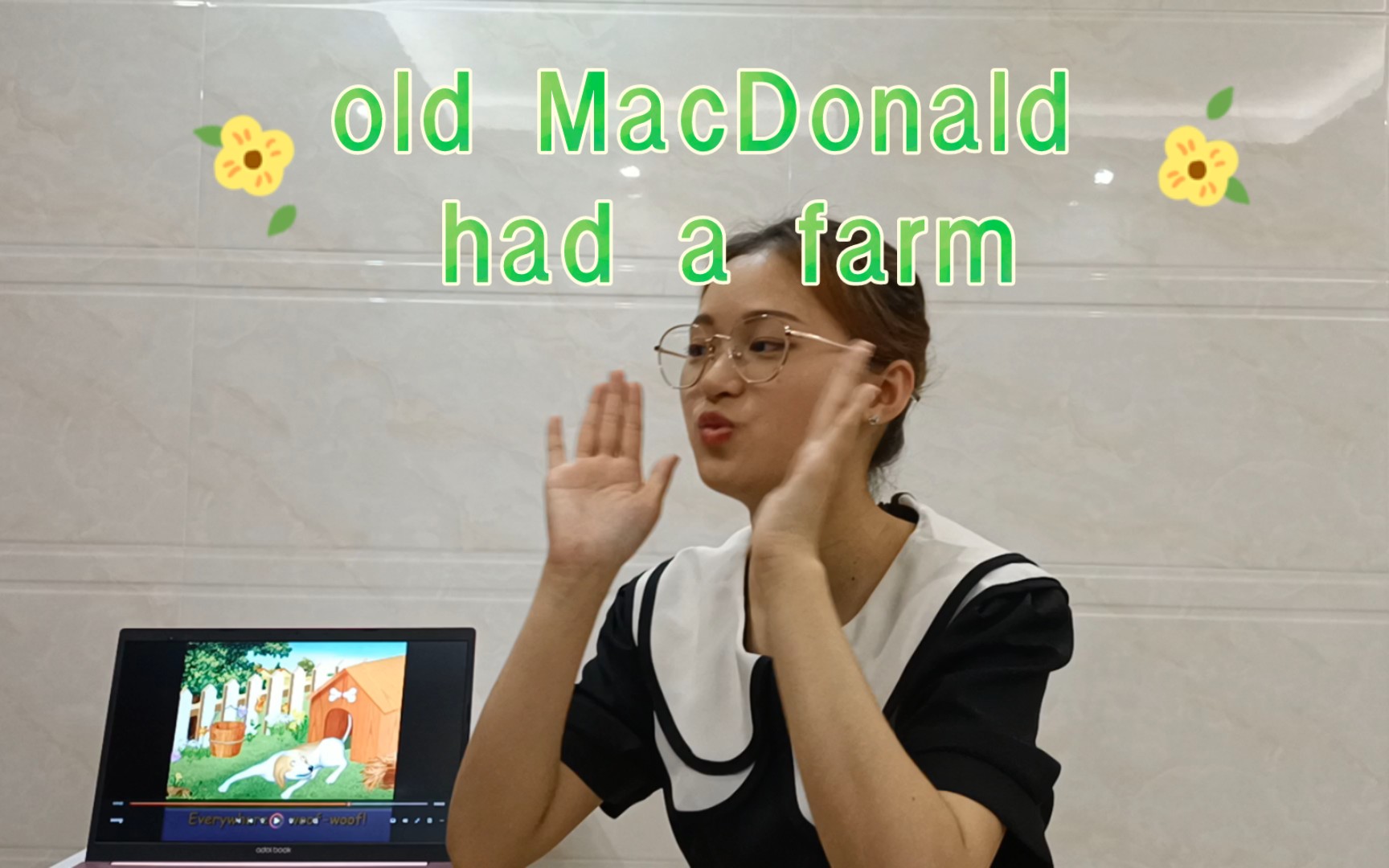 [图]英文儿歌教学｜全英授课｜old MacDonald had a farm