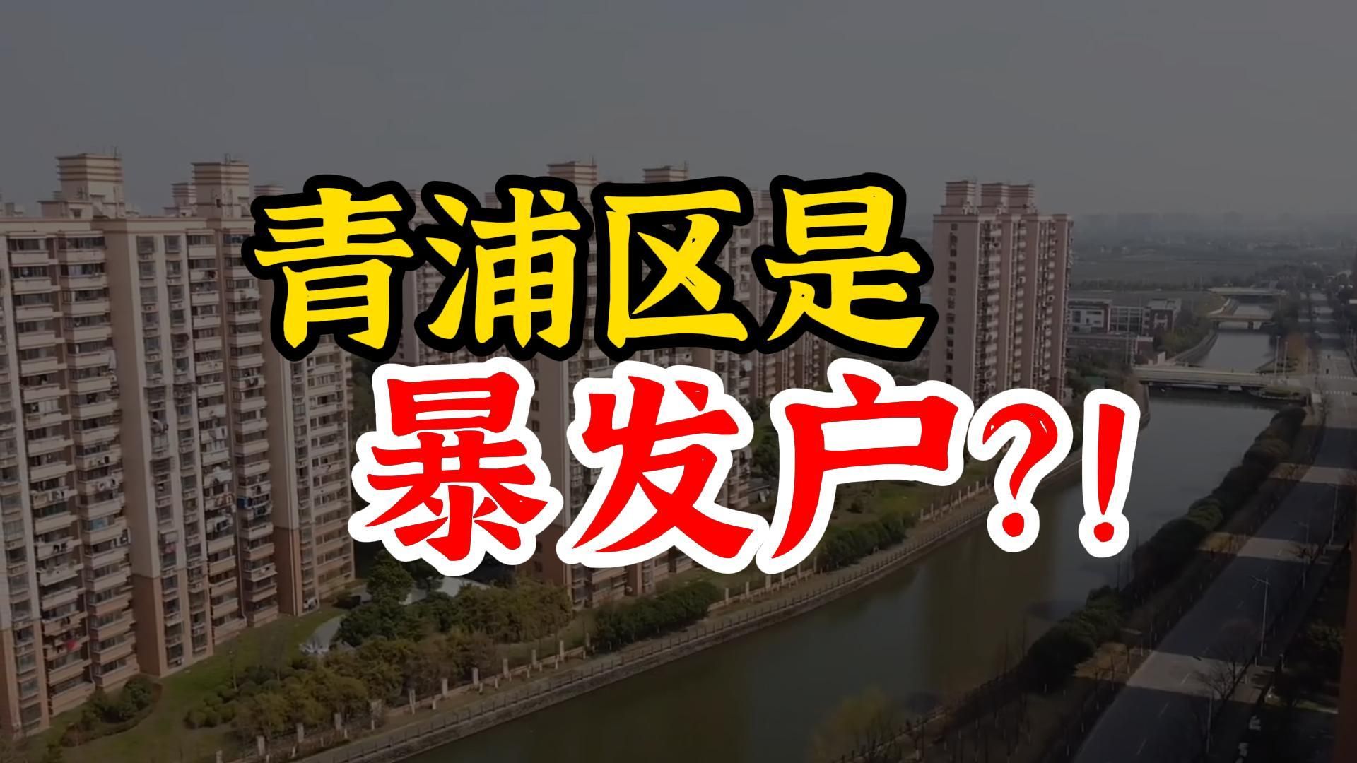 上海青浦区是暴发户崛起?还是穷小子翻身?哔哩哔哩bilibili