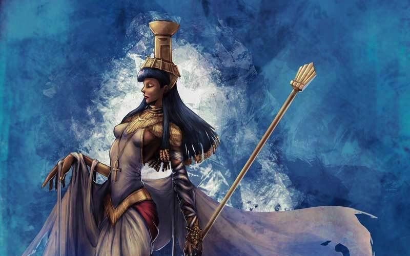 奈芙蒂斯》死者的守護神,四位守護死者的女神之一