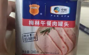 买到梅林午餐肉罐头