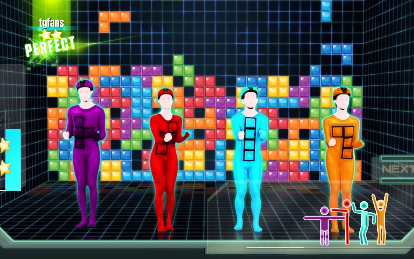 [图]《舞力全开 80’s PARTY》Tetris