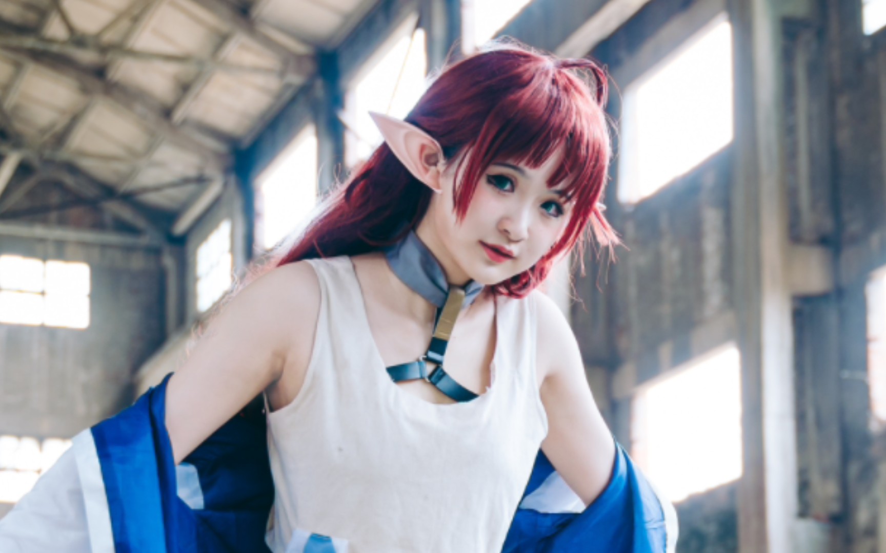 952202年了,还有人喜欢桃子吗?95 | 明日方舟 | 桃金娘cosplay