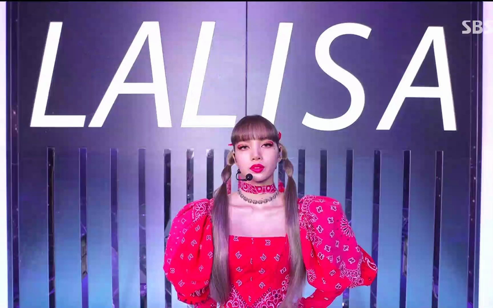 blackpink lisa - lalisa solo hot debut 人气歌谣 舞台_哔哩哔哩
