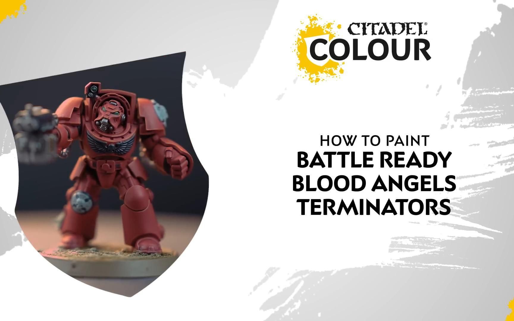 战锤涂装 | 圣血天使 战备级 终结者