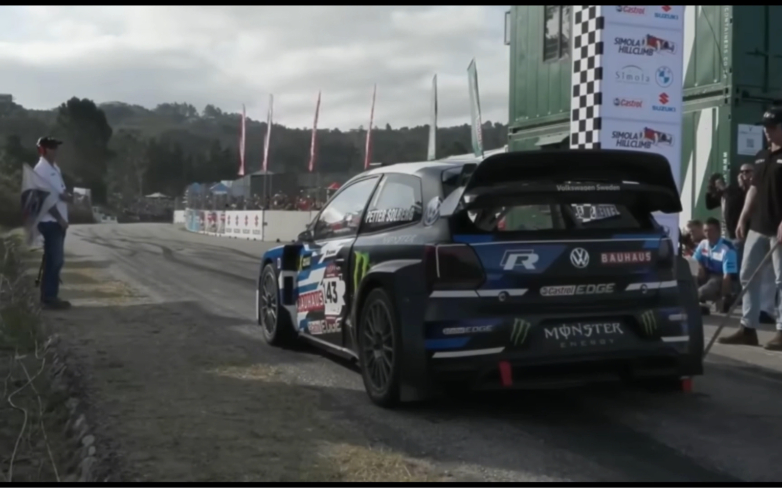 一个视频种草拉力 大众polo r wrx 拉力赛车德系钢炮威力巨大