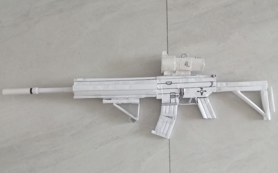 (fhb综合up主)hk-416纸模教程